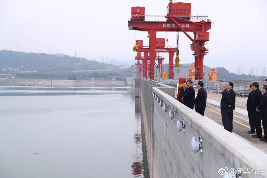 习近平考察三峡工程：大国重器必须掌握在我们自己手里(图3)